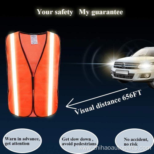 reflectable safety vests with high-light reflective tapes